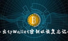 如何导出tpWallet密钥以恢复忘记的密码
