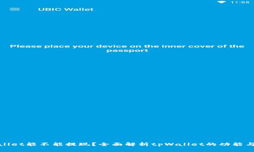 tpWallet能不能提现？全面解析tpWallet的功能与优势